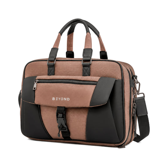 Nile Laptop Bag (Brown) - Beyond