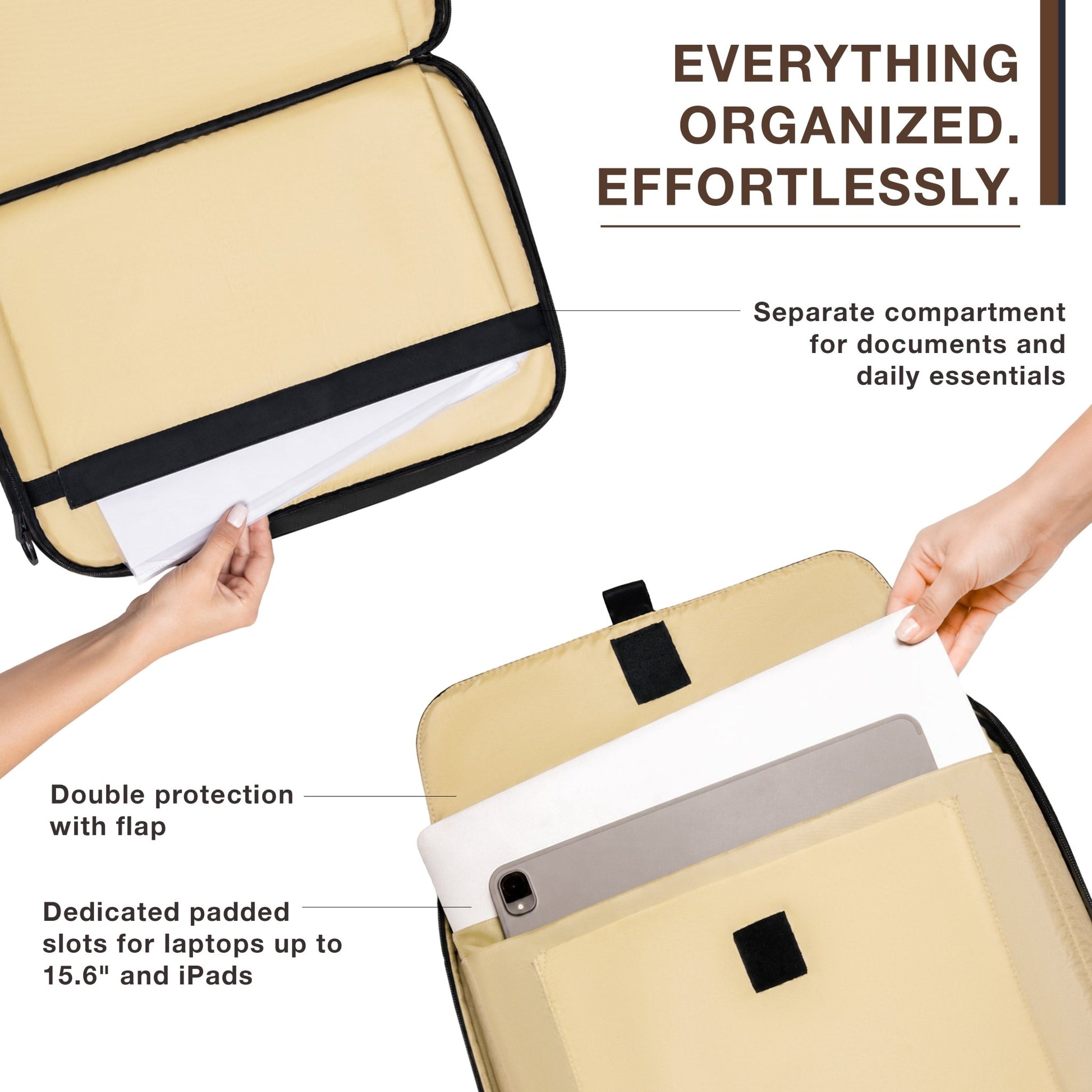 Danube Laptop Bag (Black) - Beyond