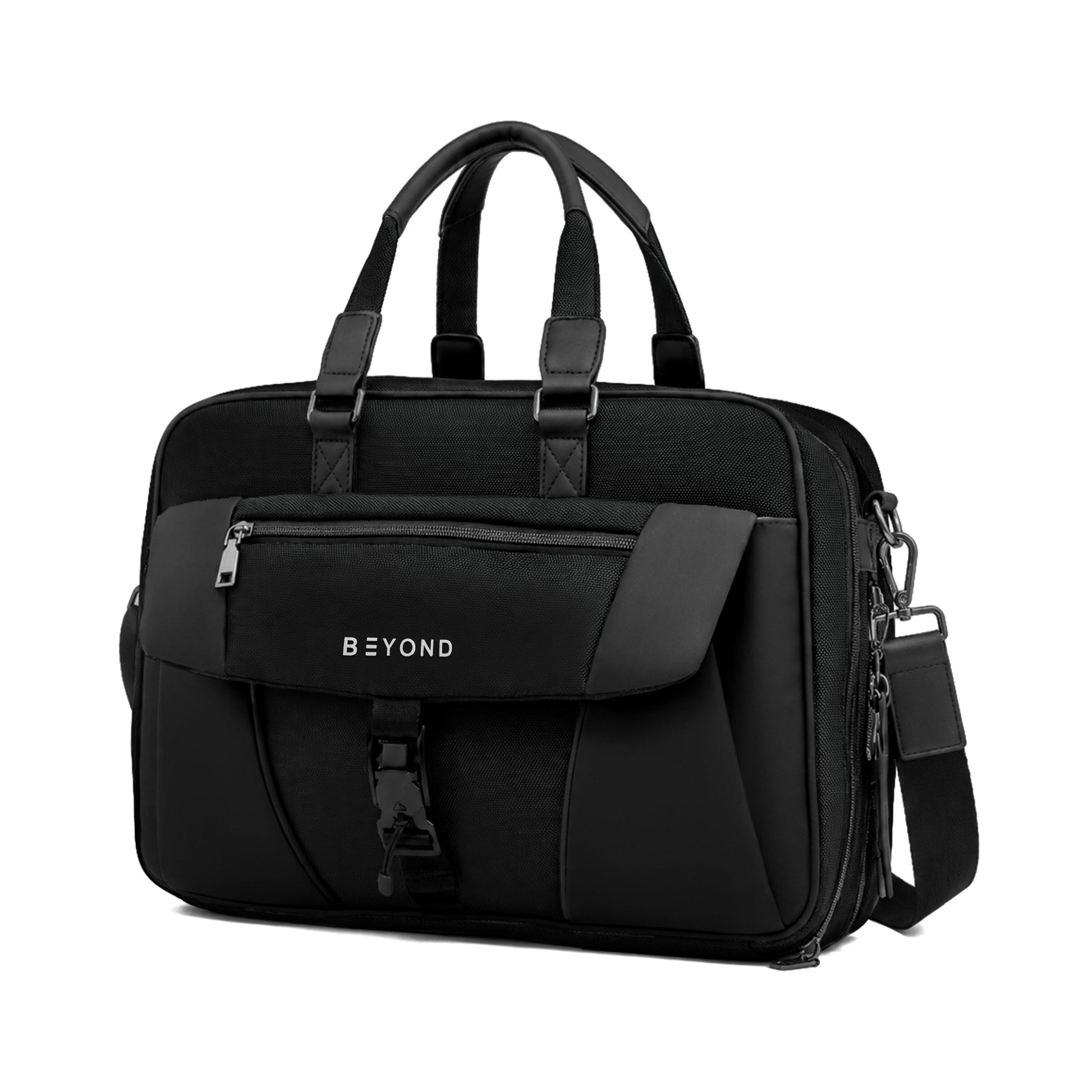Nile Laptop Bag (Black) - Beyond