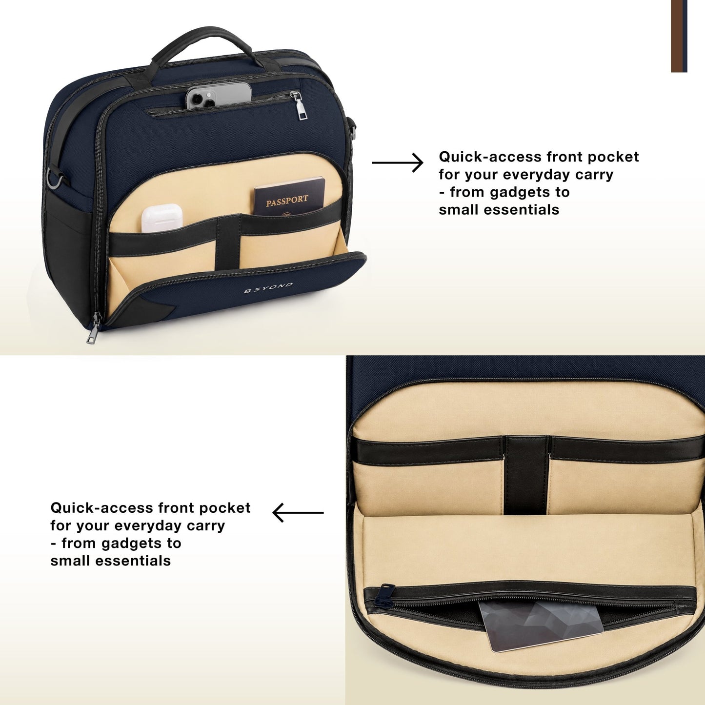 Seine Laptop Bag (Blue) - Beyond